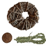 Darbha/Kusha Grass Rope/Dharbai Kaiyaru/தர்ப்பைபுல் கயிறு & Cow Dung/Varathi Sanam For Pooja and Wor