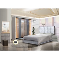[TSB-BR502]5FT Bedroom Set / 5 Kaki Set Bilik Tidur / Queen & King Size Full Set