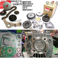 FREE VALVE SEAL WAVE110 FI DREAM110 FI DASH2 FI WAVE110 DASH BLOCK AUTO CLUTCH SET GASKET TIMING ROL