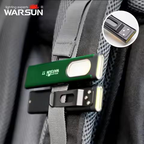 Warsun T7 Latest LED Keychain Flashlight 450Lm Portable Mini Torch Light Pocket Lantern Flood Work L