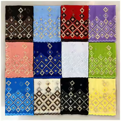 Hot Sale Wholesale 6/12 Pieces Limited Time Offer Fashion Muslim Scarfs 100% Cotton Scarf African Wo