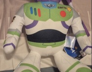 巴斯光年Buzz Lightyear迪士尼 Disney 彼思Pixar 反斗奇兵玩具總動員巴斯光年Buzz Lightyear毛絨公仔背包袋 腳底繡有主人Bonnie簽名的公仔書包bag迪士尼反斗奇