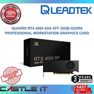 Leadtek Quadro RTX 4000 Ada SFF 20GB GDDR6 Professional Workstation Graphics Card GPU