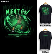 MIGHT GUY - ANIME NARUTO BORUTO MOTIF ADULT T-SHIRT GUY CHARACTER
