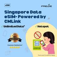 Unlimited Singapore eSIM 500MB/1GB/2GB Daily for 1-10 Days Data Roaming | QR Code via Email - By CML