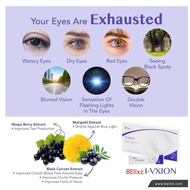 ［buy 3 free 1］BElixz I-VXION | 远视近视 眼睛健康 Eye Care Supplement | EXP 06 2027 | Daily Vision  眼睛敏感红血丝 S