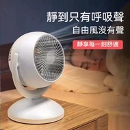 新款迷你電扇學生辦公室寢室桌面 usb家庭檯扇智慧空氣循環電扇