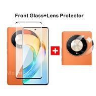 Honor X9B Screen Protector Honor X9A Tempered Glass Camera Lens Protector Full Cover Curve Screen Gl