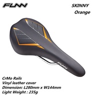 FUNN SKINNY SADDLE MTB Mountain Bike Lightweight Vinyl Leather Crmo Rail AM Enduro Trail Down Hill B