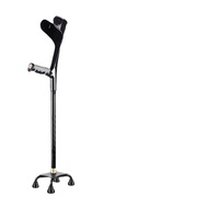 KY@ Elbow Crutch Stretchable Non-Slip Underarm Arm Style European Style Double Crutches Aluminum Alloy Elbow Crutch BUEY