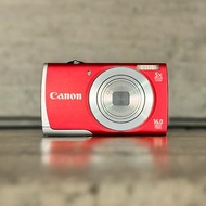 CCD 超薄 口袋相機 Canon PowerShot A2500 接近九成新 數位相機