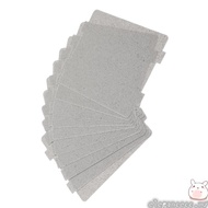 ELEGA Pack of 10 Cuttable Mica Plate Mica Sheets Microwave Waveguide Cover for Kitchen