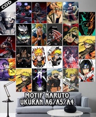 POSTER DINDING MOTIF NARUTO 50 PCS/POSTER NARUTO / HIASAN DINDING MURAH /POSTER DINDING AESTHETIC /