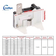 CnaBpc 4TM 110/220V Refrigerator Overload Protector Relay 1/2-1/8 Replacement Part