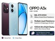 OPPO A3x RAM 8/64 GB GARANSI RESMI ORIGINAL 1 TAHUN