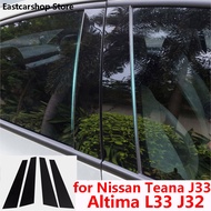 Nissan Teana J33 Altima L33 J32 Car Middle Column PC Window B C Pillar Strip Sticker Accessories 200