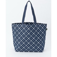 Daily Russet monogram denim tote bag (size M)