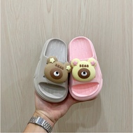 BEAR children's slippers SMALL FORM, soft eva sole, lovely fashion design for girls
