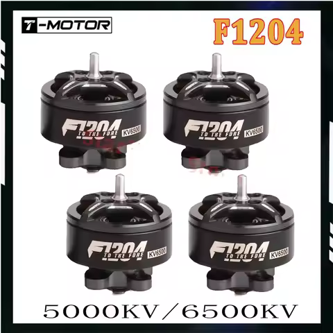 T-MOTOR F1204 1204 6500KV 5000KV 2-3S UltraLight Micro Brushless Motor for 2.5inch 3inch Toothpick C