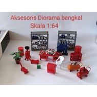 Diorama accessories scale 1: 64