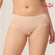 Triumph-Comfortable Zero Feeling Series Basic Style Mid-Waist Boxer Briefs M-EL Intellectual Nude | 