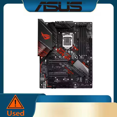 ASUS ROG Strix Z390-H Gaming Motherboard LGA1151 ATX DDR4 DP HDMI M.2 USB 3.1 Gen2 Gigabit LAN