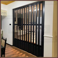 PVC folding door sliding door kitchen partition bathroom balcony folding door waterproof