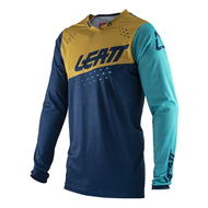 เสื้อรถมอเตอร์ไซค์วิบากผู้ชาย LEATT GPX 4.5 Lite จักรยานดาวน์ฮิลล์เสือภูเขาเสื้อยืดลายจักรยานยนต์ Le