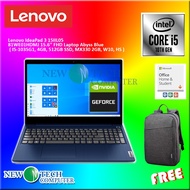 LAPTOP Lenovo IdeaPad 3 15IIL05 81WE01HDMJ 15.6'' FHD Abyss Blue ( I5-1035G1, 4GB, 512GB SSD, MX330 