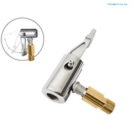 ||HL||Inflator Pump Connector Portable 90 Degree Lock-on Zinc Alloy High Strength Car Tyre Air Compressor Adapter for Automobile