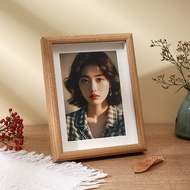 [48H Shipping] Wooden hollow a43D Photo Frame5Inch6Inch7Inch8Inch10High-end photo frame for display 