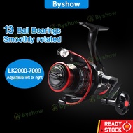 【Byshow】Upgrade Your Fishing Game with Ultra Light Spinning Reel - Perfect for Bass Fishing & Other 