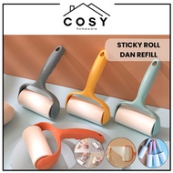 COSY Sticky Roll Hair Cleaner Roller Cat Hair Cleaner Refill Clothes Dust Cleaner Cat Hair Roller Re