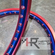 THAILAND ZERO ALLOY DRAG WHEELS ZERO 140x17 SPOKE RIMS/ ZERO SPOKE RIMS/ Ring 17 ZERO 2 Tone SERIES 