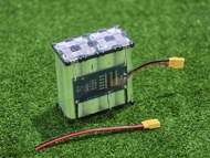 แบตลิเธียม 4s (2P) 12.8v - 14.6v 30000mah. แบต+ชุด​ชาร์จตัวใหญ่​ LiFePO4 32140 แบตเตอรี่​​ 4s 30ah