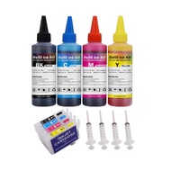 Plavetink Refillable Ink Cartridge For Epson T0731 73N Stylus CX3900 CX7300 C79 Printer + 4 Color 10