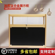 Get 7% coupon+gift】r Jewelry Glass Showcase Display Cabinet Jewelry Counter Mobile Phone Cabinet Bou