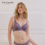 Guy Laroche Lingerie GB7V06 เสื้อใน กีลาโรช Plus size บราลูกไม้ ไม่เสริมฟองน้ำ