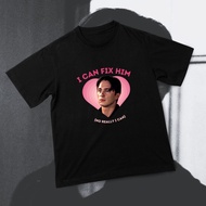 Rafe Cameron (Outerbanks) - I Can Fix Him (No Really I Can) Black T-Shirt inspired by Taylor Swift (