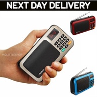 [MQLITTLSHOP] Rolton W405 Portable FM Radio Rechargeable Good quality English Radio