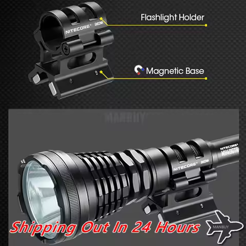 Nitecore Magnetic Waep0n G-Mount GM02MH 24~26mm Flashlight Accessories ALUMINIUM ALLOY Suitable P12G