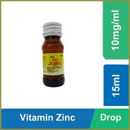 ❃ ✤ ✟ E-Zinc Drop 15ml Kids 10mg/ml