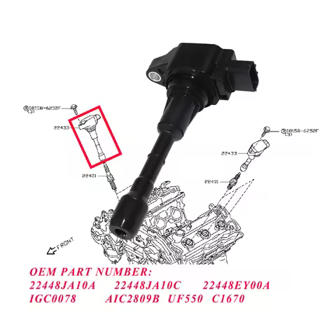 UF550 Ignition Coil for NISSAN 350Z Altima Maxima Murano Pathfinder Quest INFINITI Q50 Q70 FX35 EX35