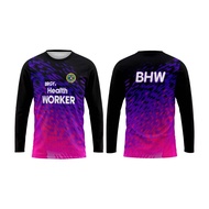 (BHW&BNS) High quality T-shirt fully sublimated 2024 summer long-sleeved shirt breathable skin-frien