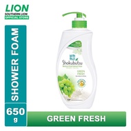 Shokubutsu Moisture Fresh Shower Foam - Green Fresh (650g)