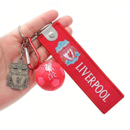 Football Team Emblem Keychain Pendant