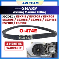 0-474E /ESX705 /ESX715 /ESX805 /ESX905 /ESX858 /ESX958 /ES718X /ES818X /ESX1168 O-474E SHARP WASHING