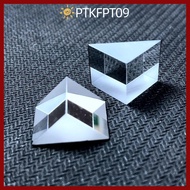 PTKFPT09 Triangular Prism, Optical Components Reflecting Rainbow Prism,  Optical Glass Miniature 20m