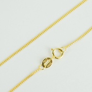 18K-plated Golden【In Stock】925 sterling silver Gold Necklace Side chain Different Length Plated 18K Gold Fashion Jewelry wholesale