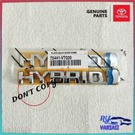 Trend Accessories~ BEST Emblem HYBRID Toyota Hybrid